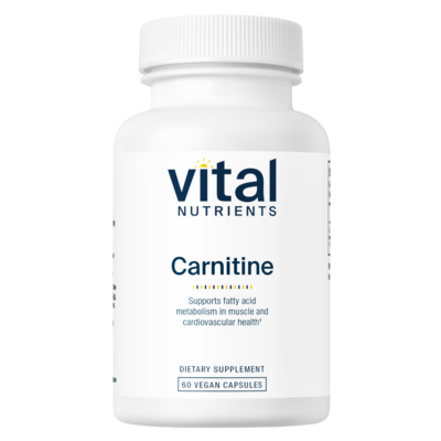 Carnitine 500mg 60 capsules