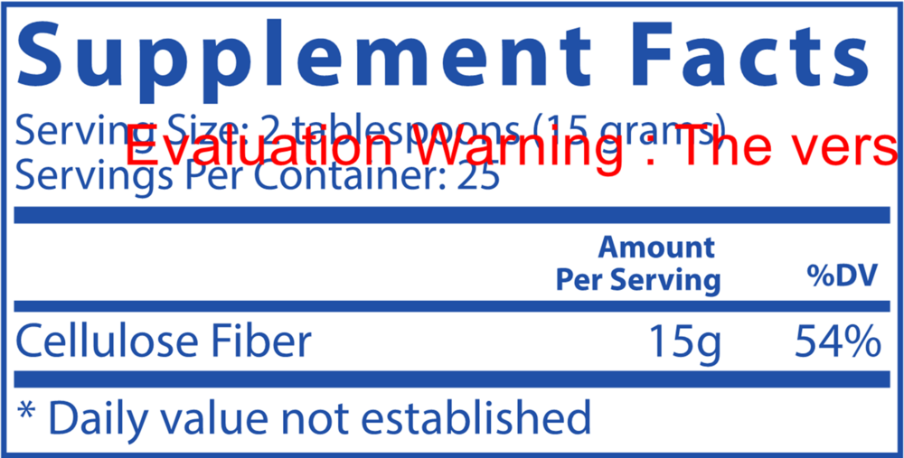 Product image for Cellulose Fiber.