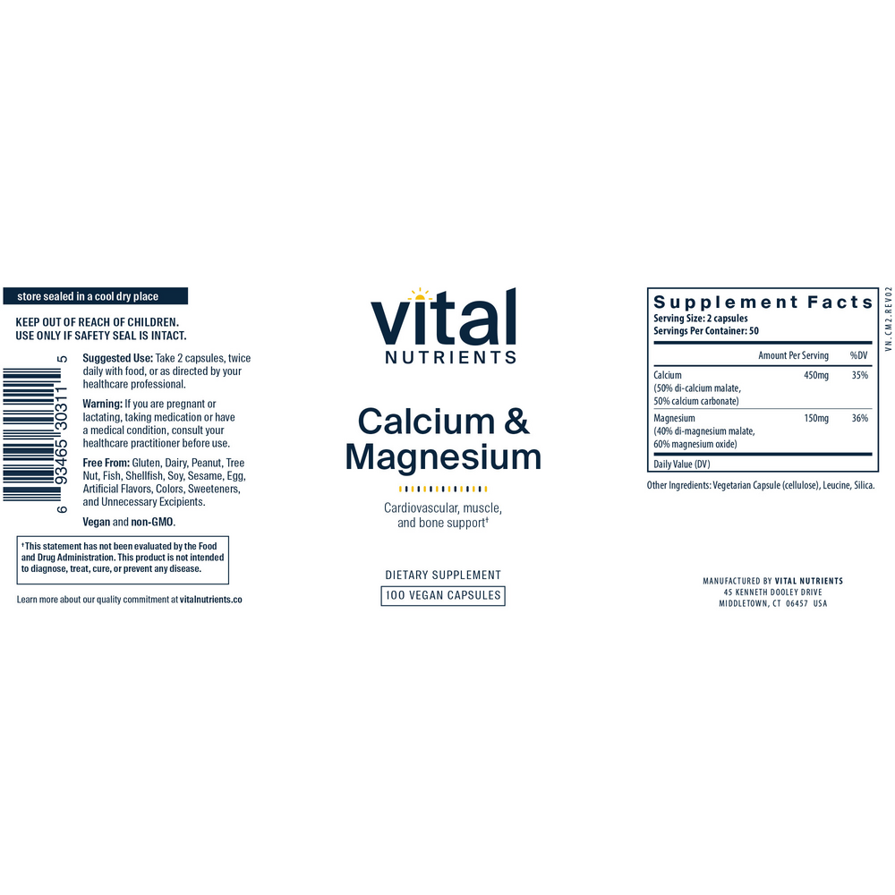 Product image for Calcium &amp; Magnesium.