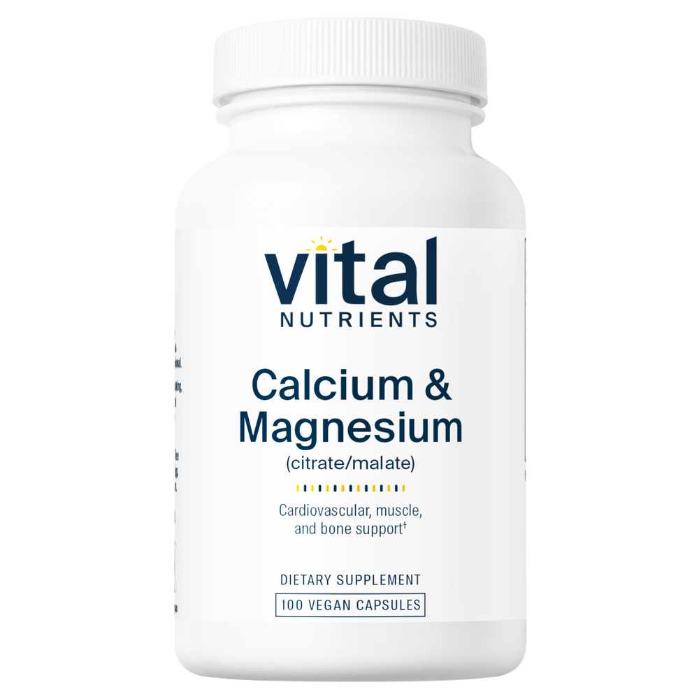 Product image for Calcium &amp; Magnesium (Citrate&#x2F;Malate).