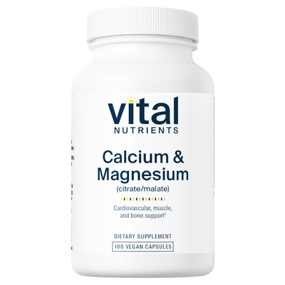 Calcium & Magnesium (Citrate/Malate) 100 capsules