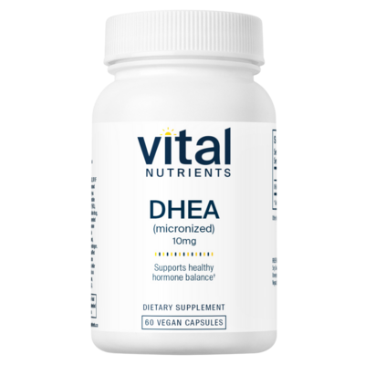 DHEA (micronized) 10mg 60 capsules