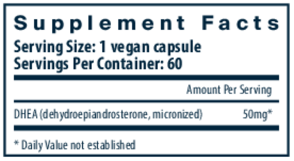 Product image for DHEA 50mg.