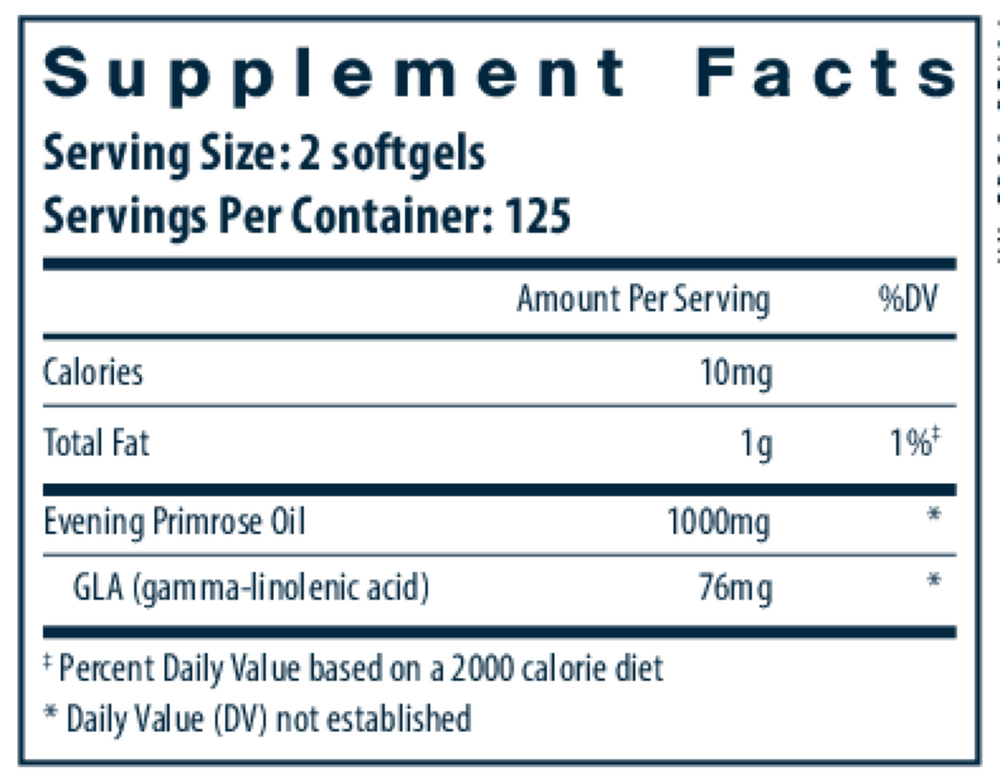 Product image for Evening Primrose 1000mg.