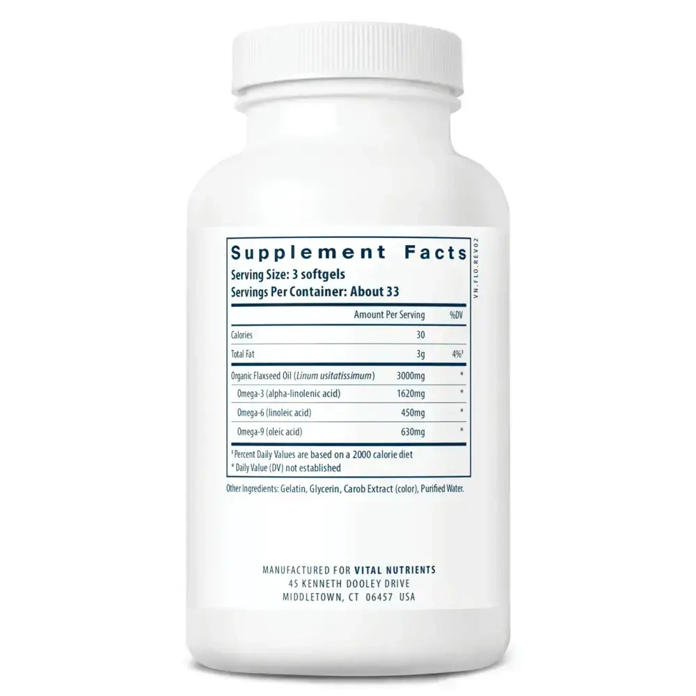 Product image for Flax Oil.