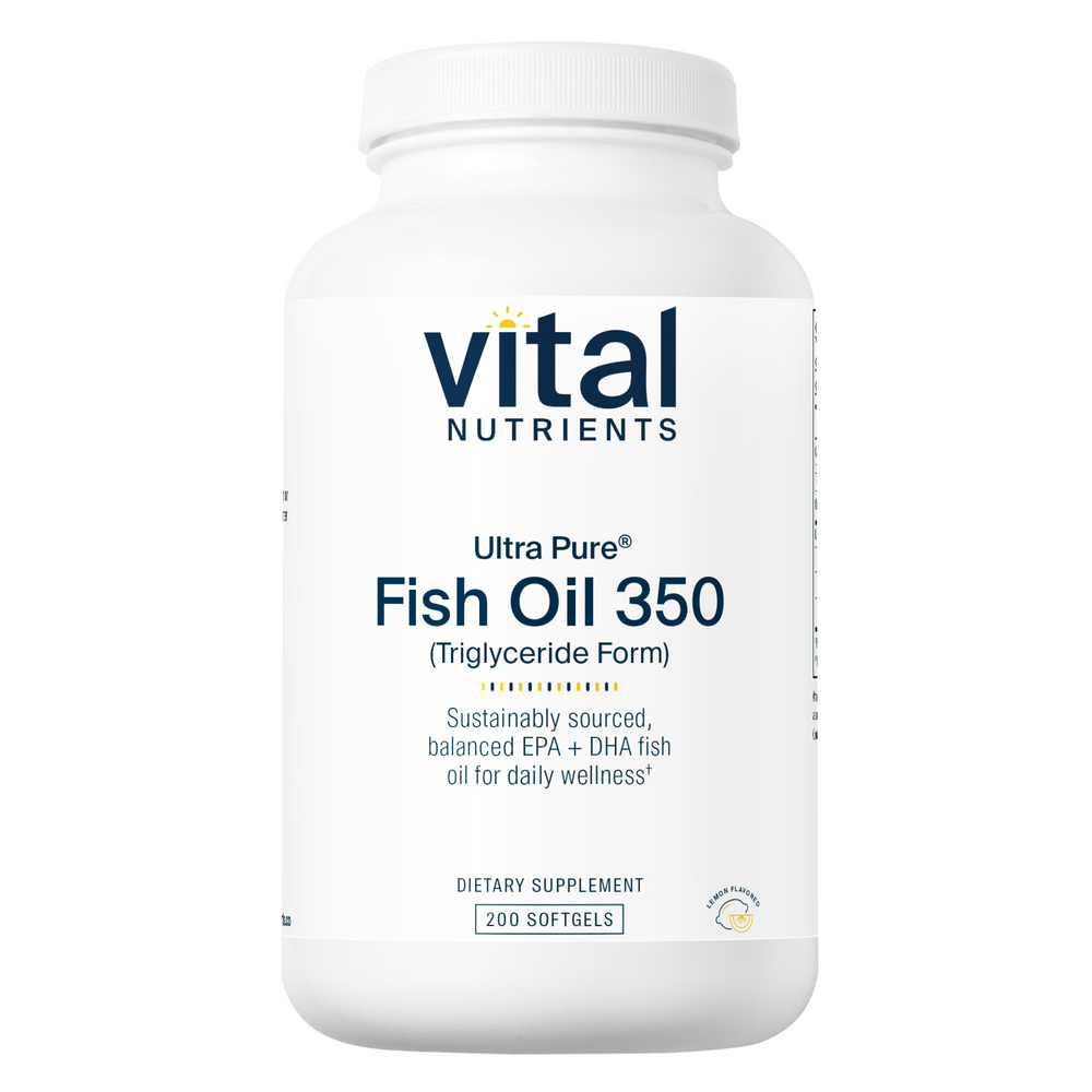 Product image for Ultra Pure® Fish Oil 350 Triglyceride Form.