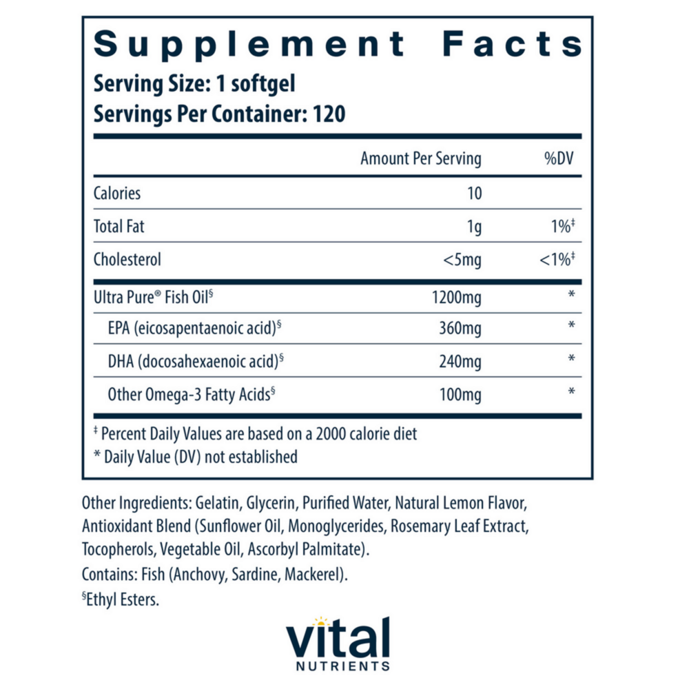 Product image for Ultra Pure Fish Oil 700.