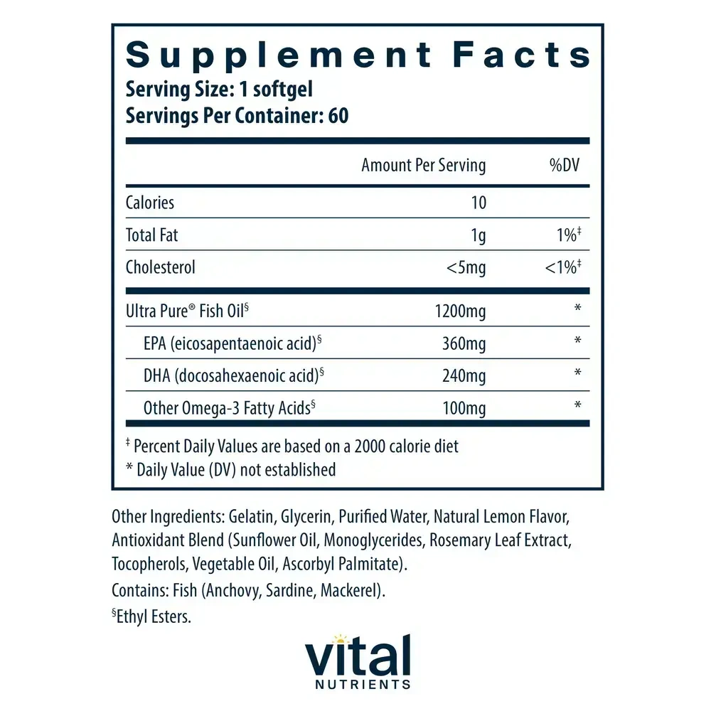 Product image for Ultra Pure Fish Oil 700.