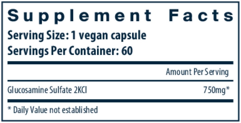 Product image for Vegan Glucosamine Sulfate.