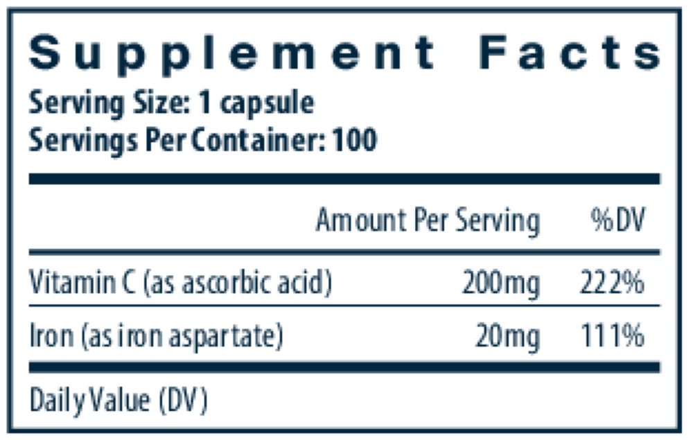 Product image for Iron Plus C.