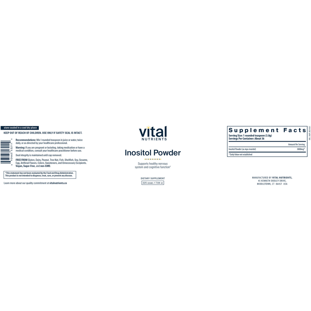 Product image for Inositol Powder.