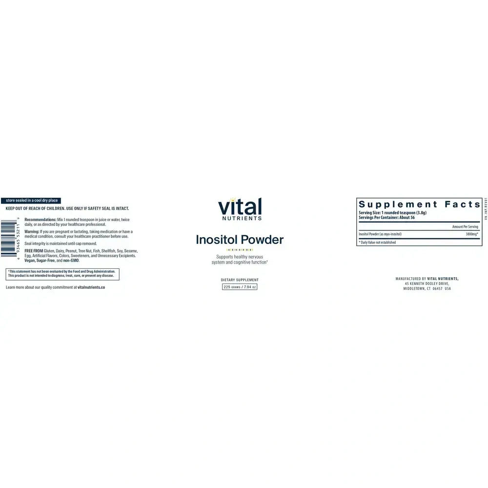 Product image for Inositol Powder.