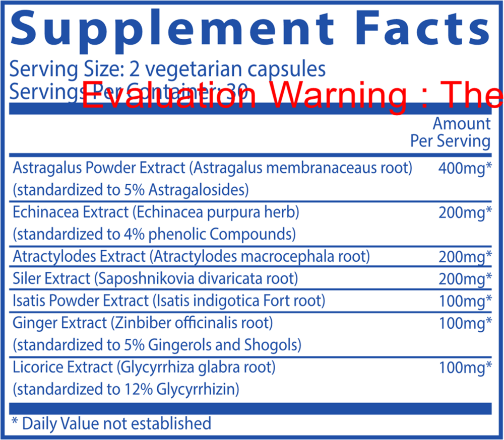 Product image for Immune Support.