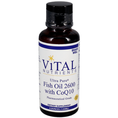 Ultra Pure Fish Oil 2600 w/CoQ10 4 Ounces