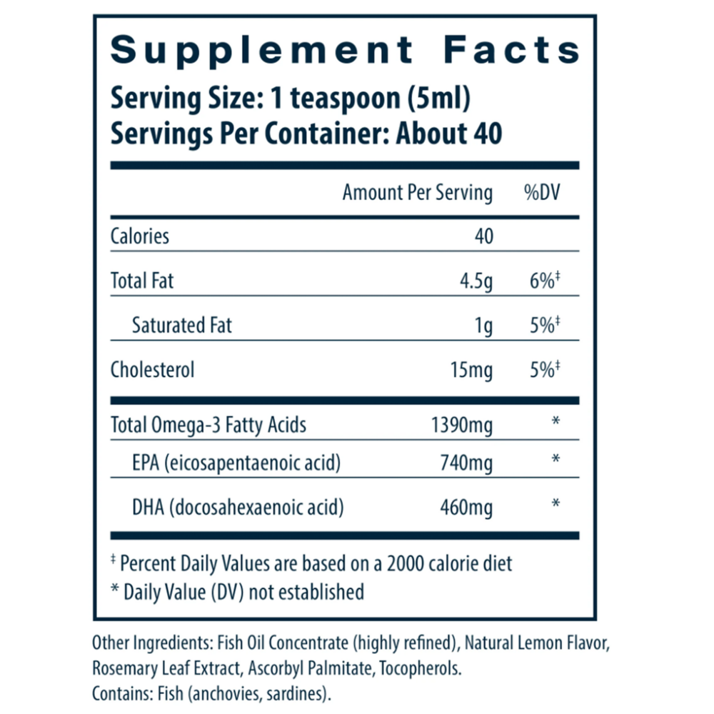 Product image for Ultra Pure® Fish Oil 1400.