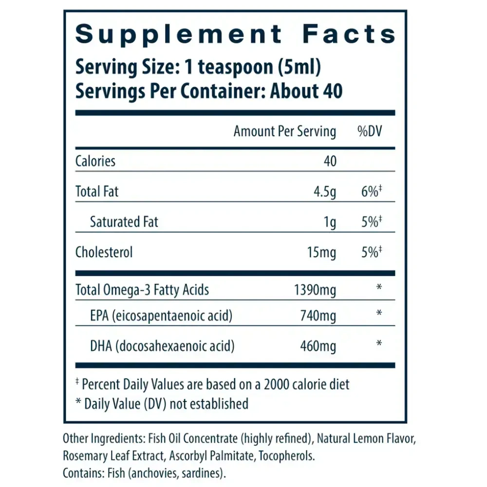 Product image for Ultra Pure® Fish Oil 1400.