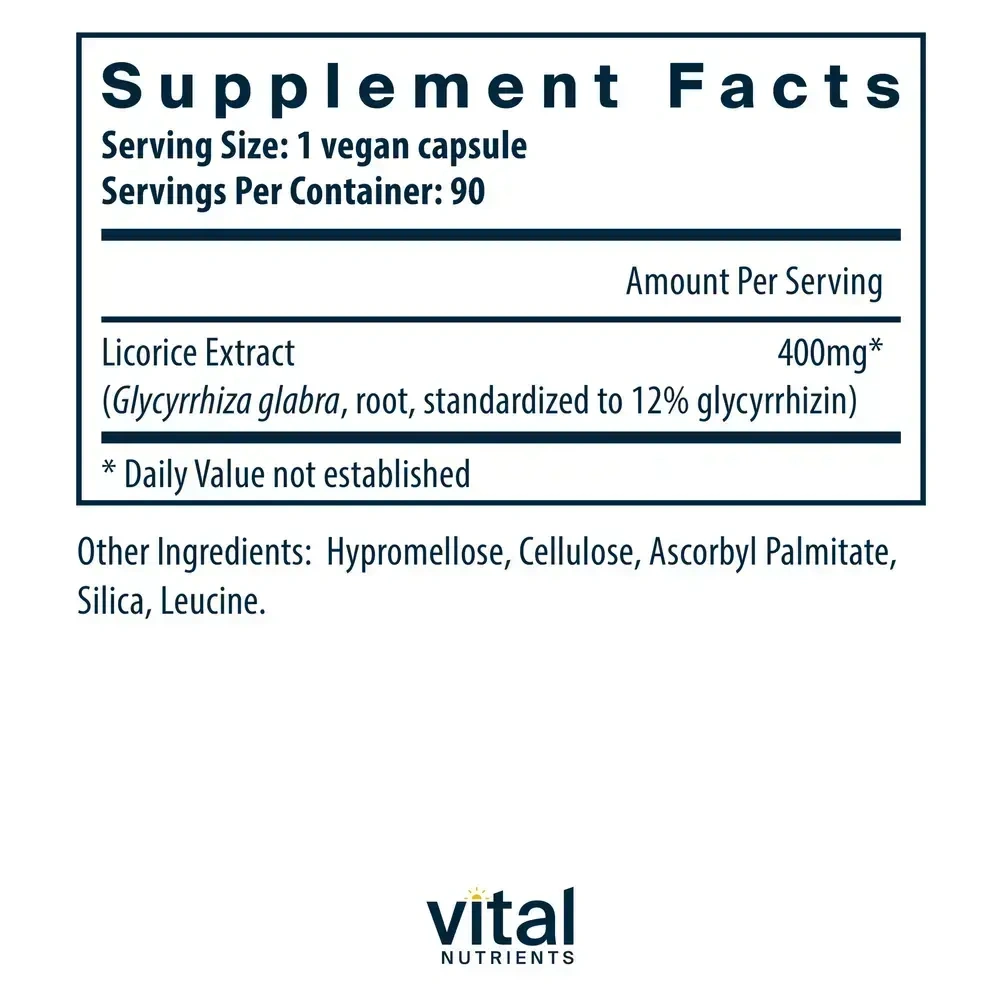 Product image for Licorice Extract 400mg.
