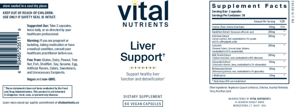Product image for Liver Support.
