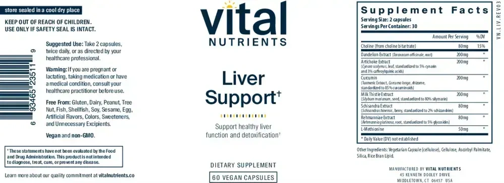 Product image for Liver Support.