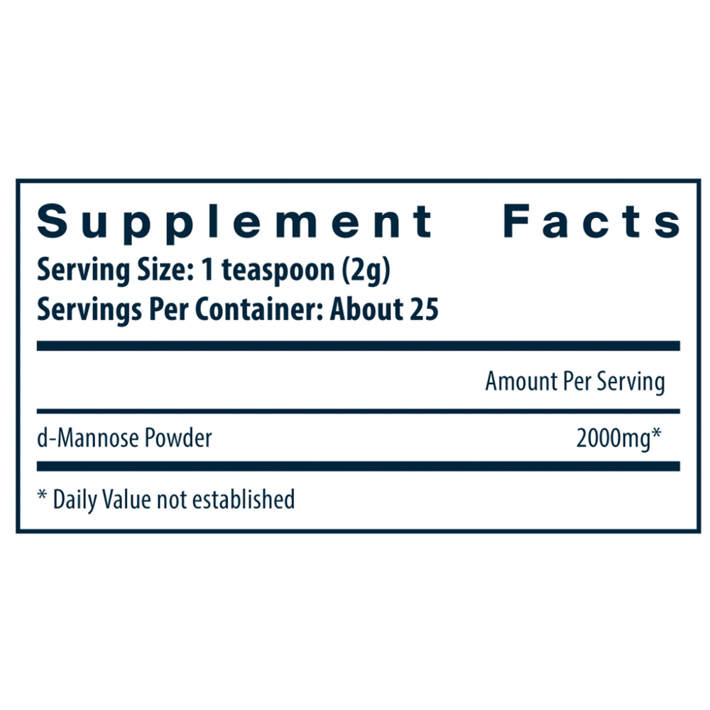 Product image for Mannose Powder (Urinary Tract Support).
