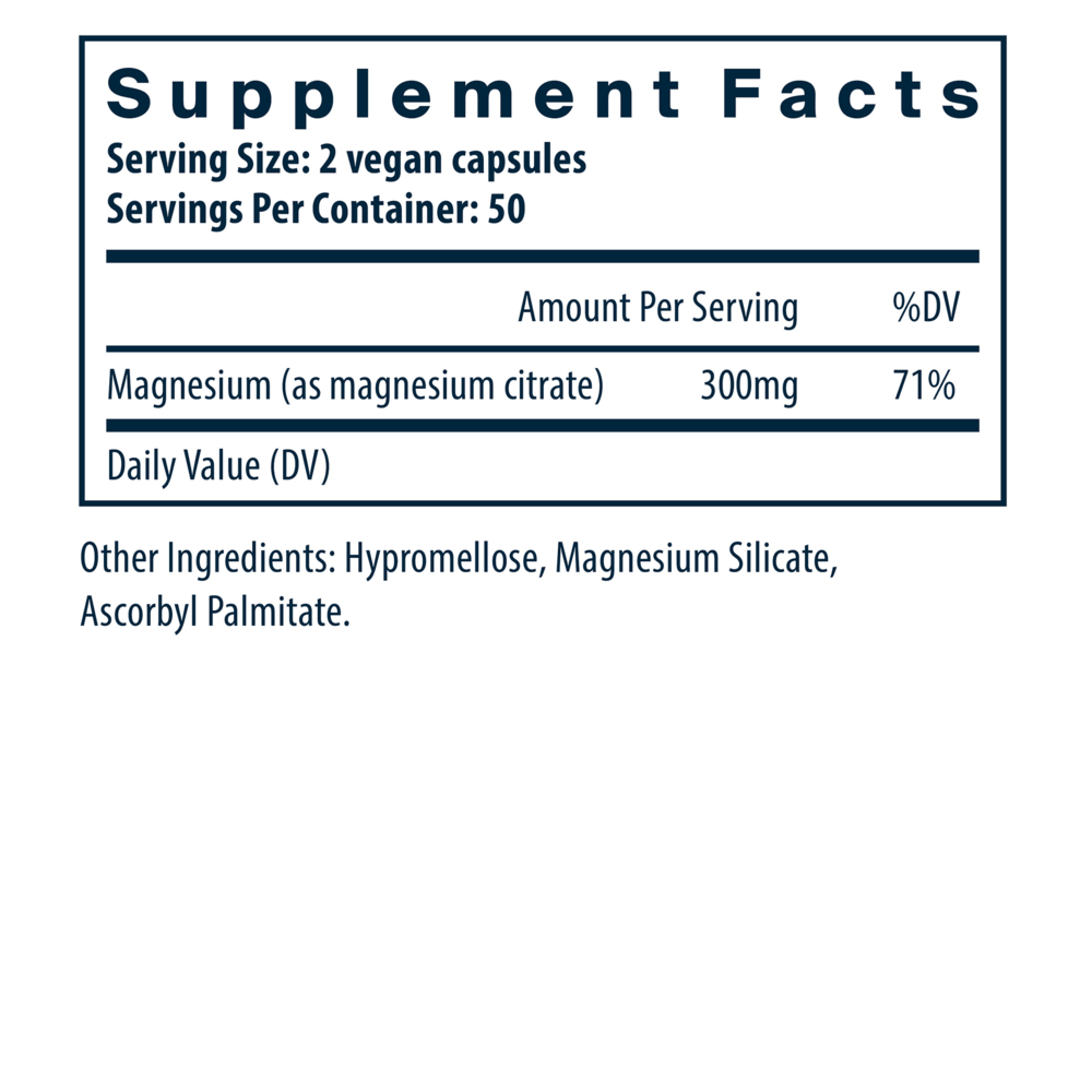 Product image for Magnesium Citrate 150mg.