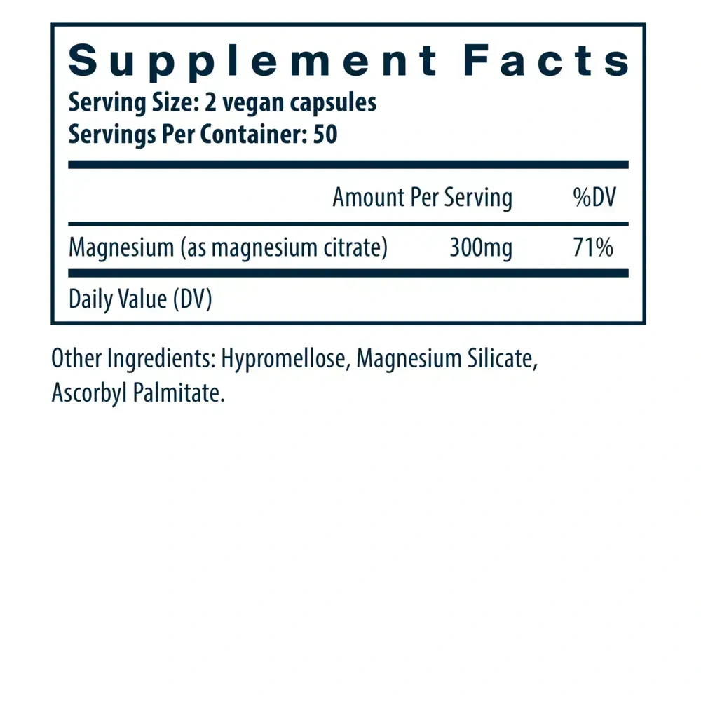 Product image for Magnesium Citrate 150mg.