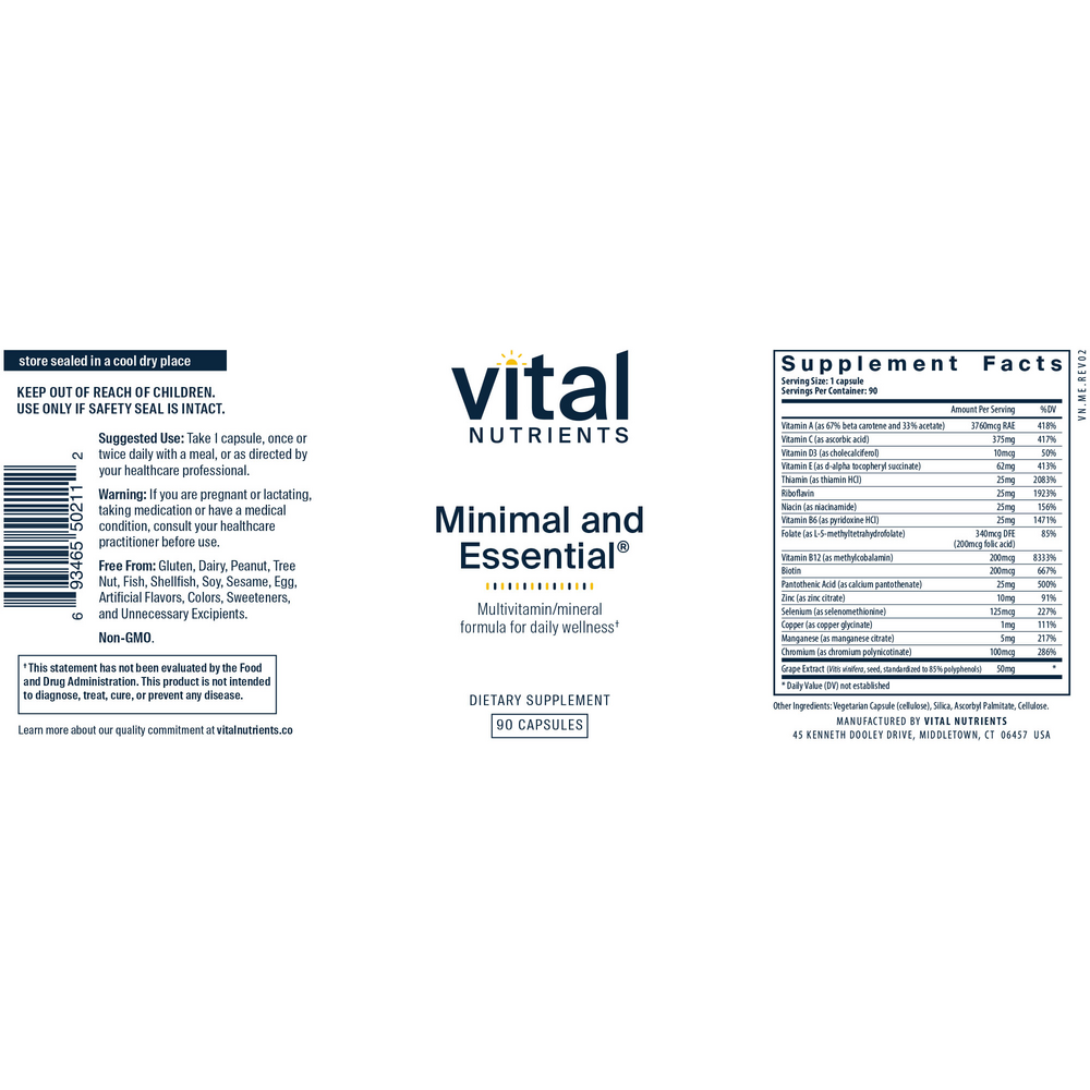 Product image for Minimal and Essential.
