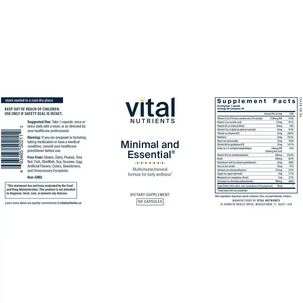 Product image for Minimal and Essential.