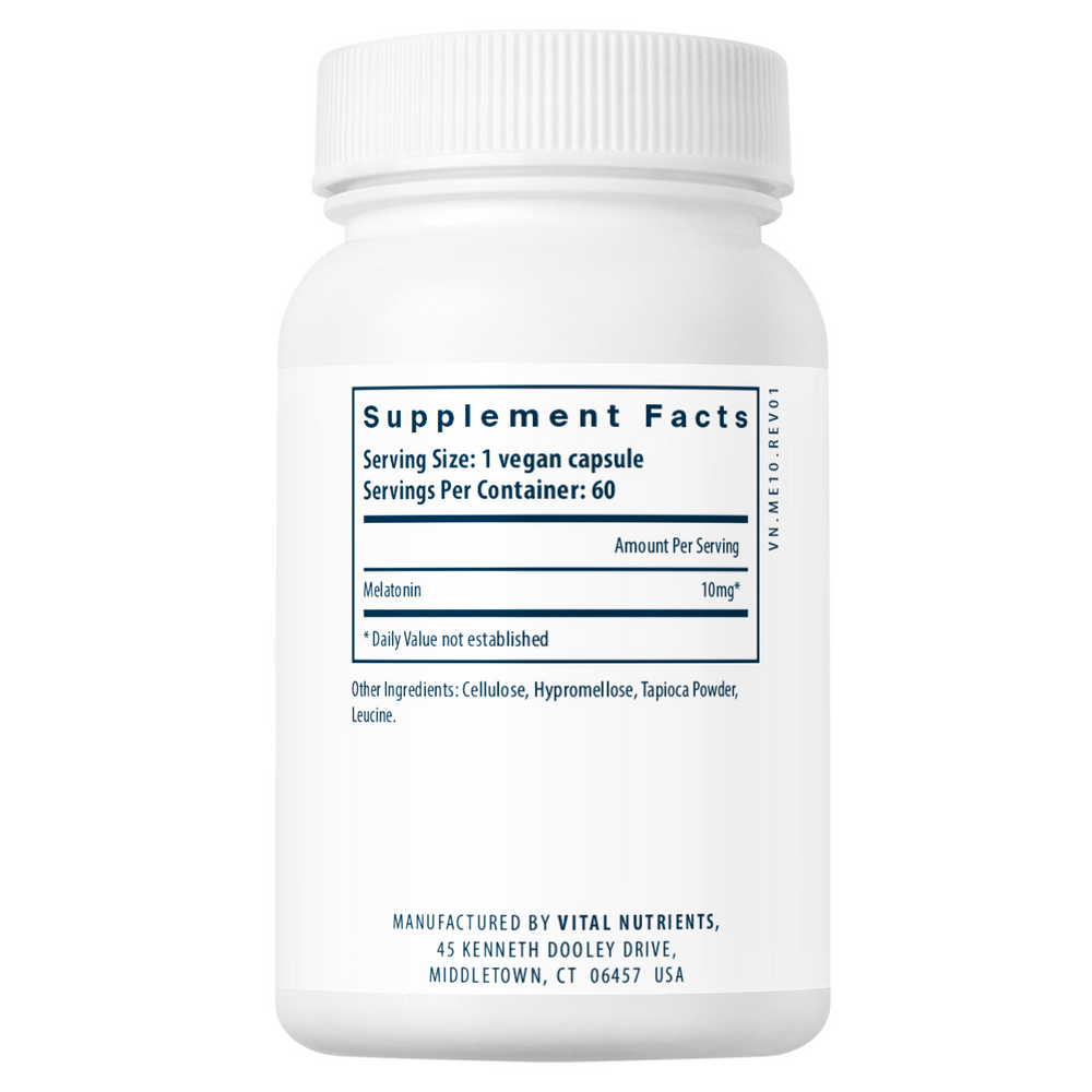 Product image for Melatonin 10mg.