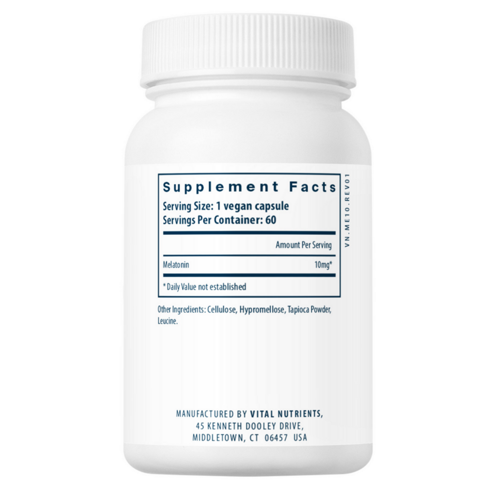 Product image for Melatonin 10mg.