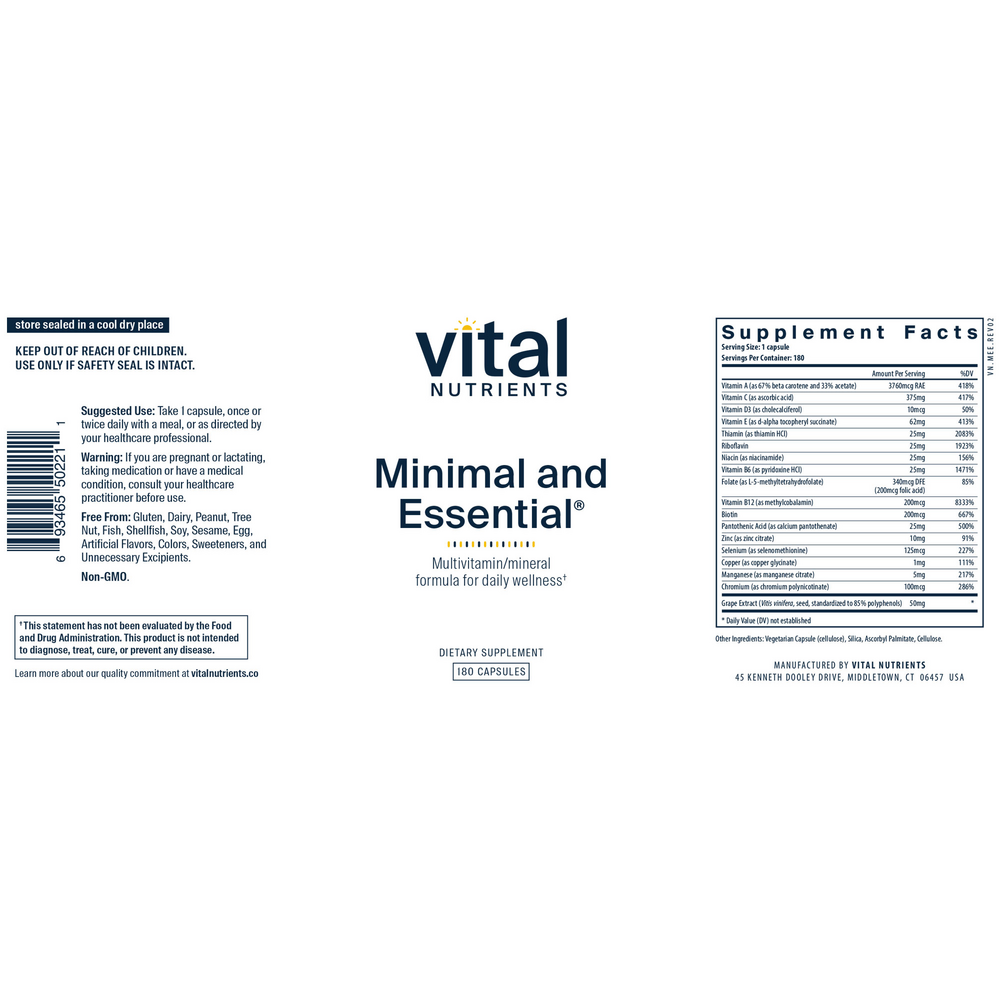 Product image for Minimal and Essential.