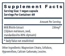 Product image for Milk Thistle Extract 250mg.