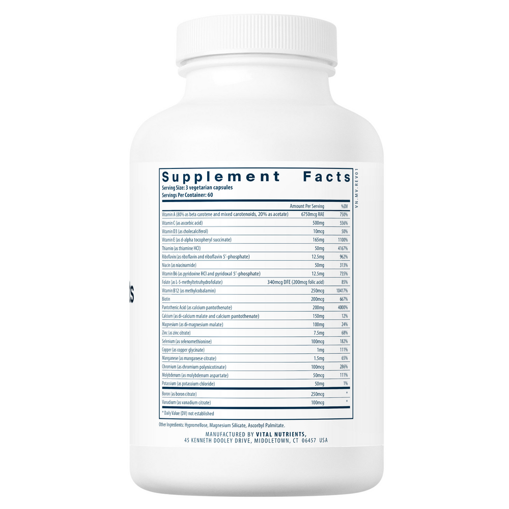 Product image for Multi-Nutrients (No Iron or Iodine).