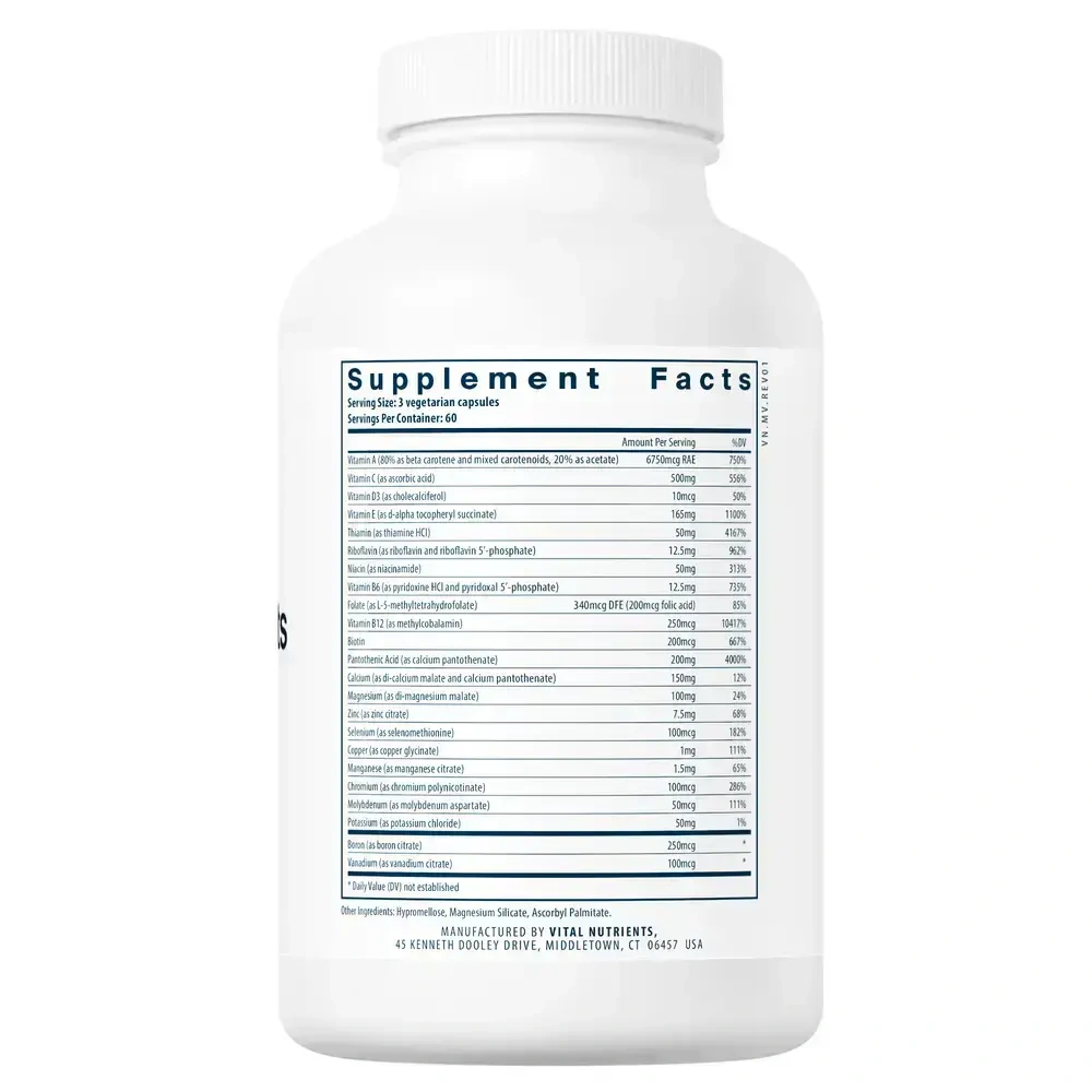Product image for Multi-Nutrients (No Iron or Iodine).