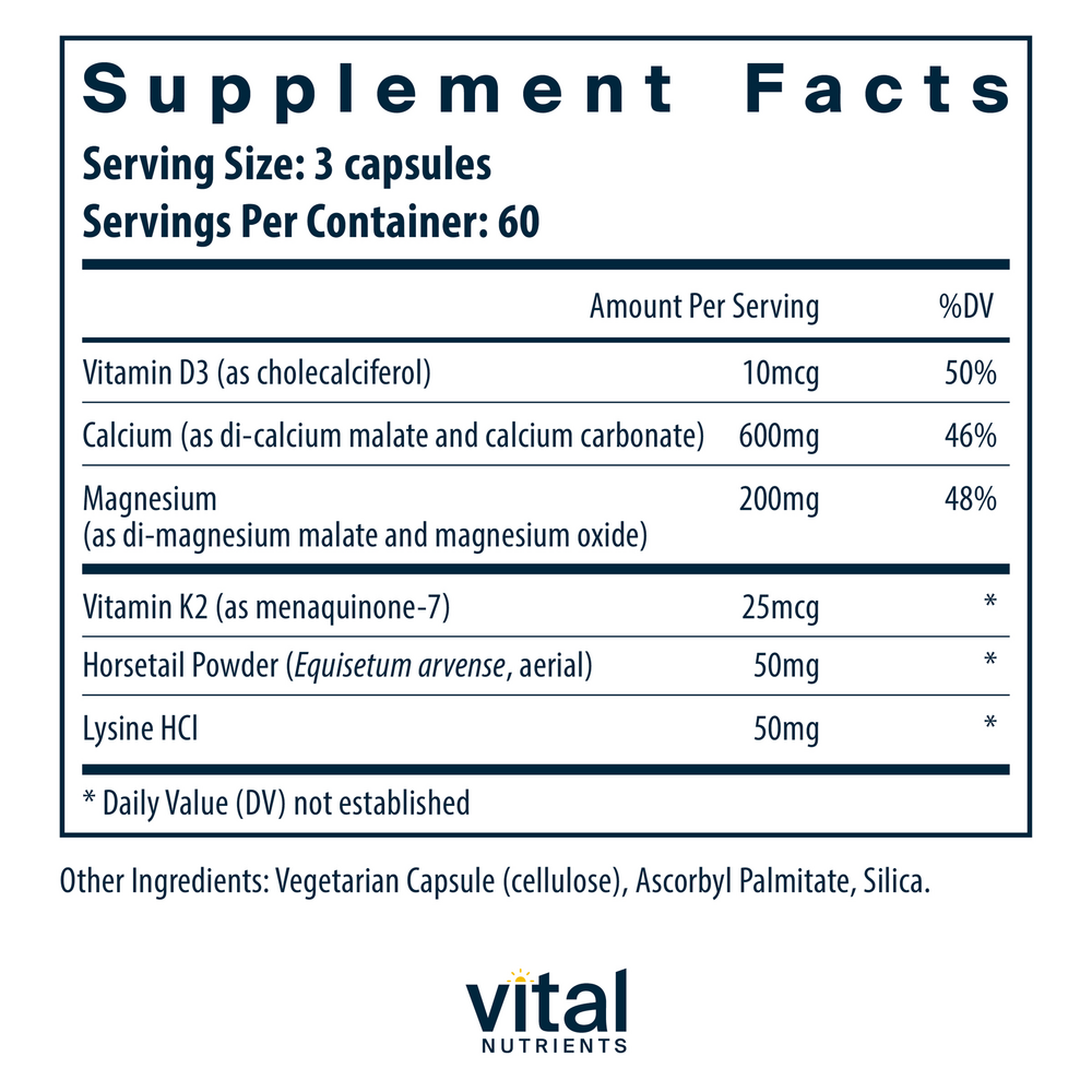 Product image for Osteo-Nutrients (with vitamin K2 as MK-7).
