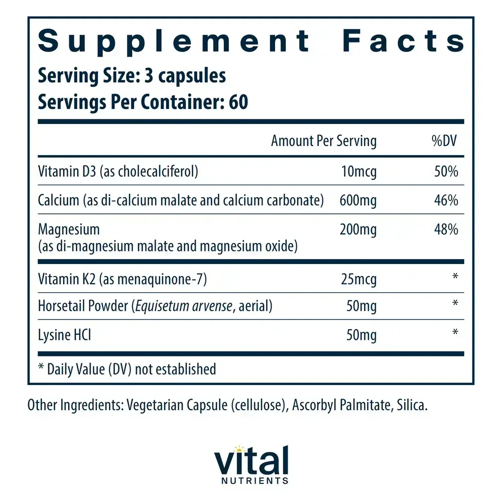 Product image for Osteo-Nutrients (with vitamin K2 as MK-7).
