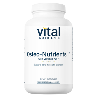 Osteo-Nutrients II w/ Vitamin K2-7 240 capsules