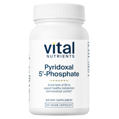 Pyridoxal-5-Phosphate 50mg with Active form of Vitamin B6 90 capsules