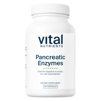Product image for Pancreatic Enzymes 1000mg (full strength) (90 capsules).