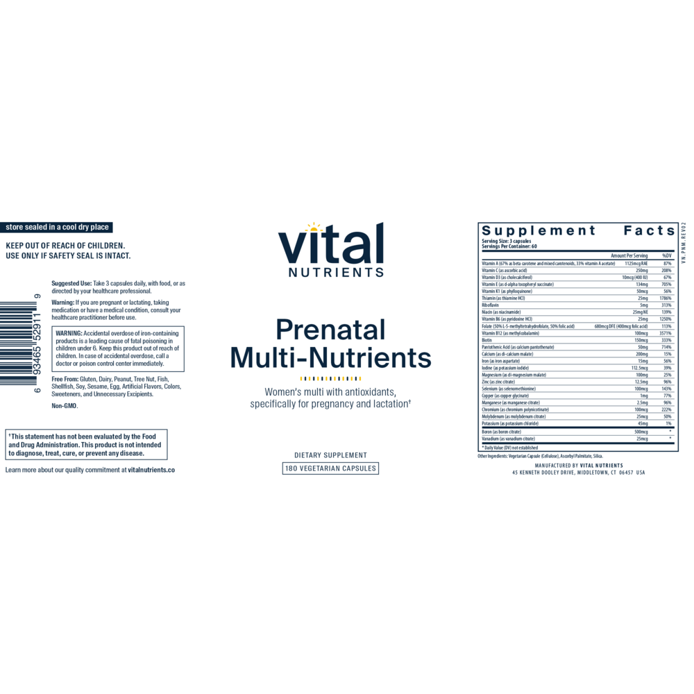 Product image for PreNatal Multi-Nutrients.