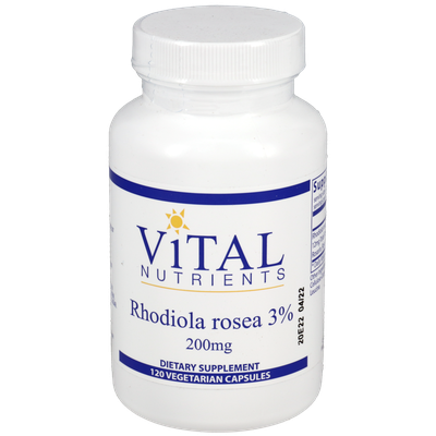 Rhodiola 3% 200mg 120 capsules