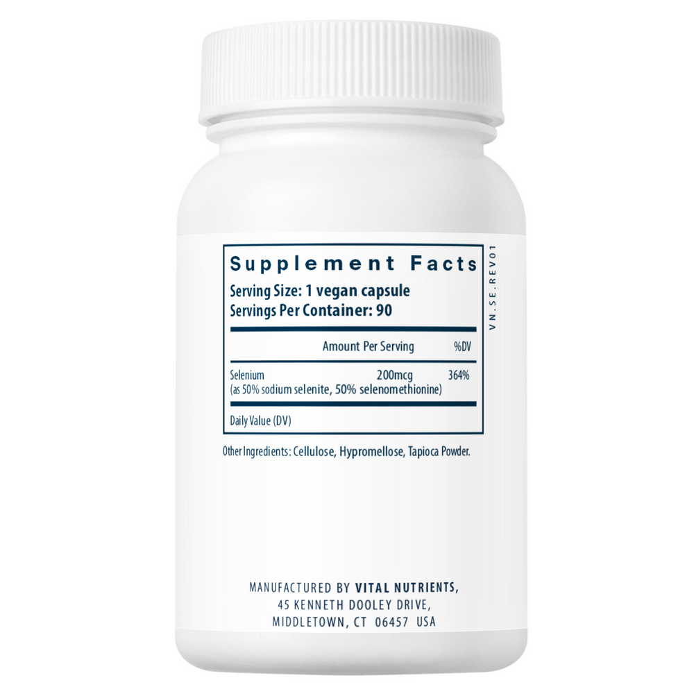 Product image for Selenium 200mcg.