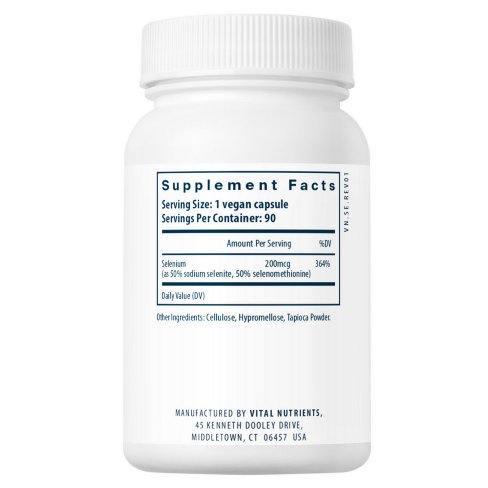 Product image for Selenium 200mcg.