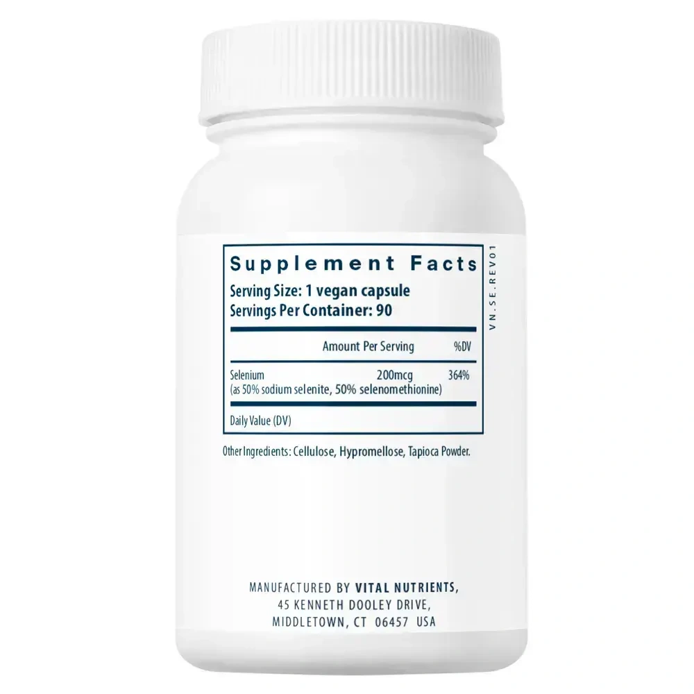Product image for Selenium 200mcg.