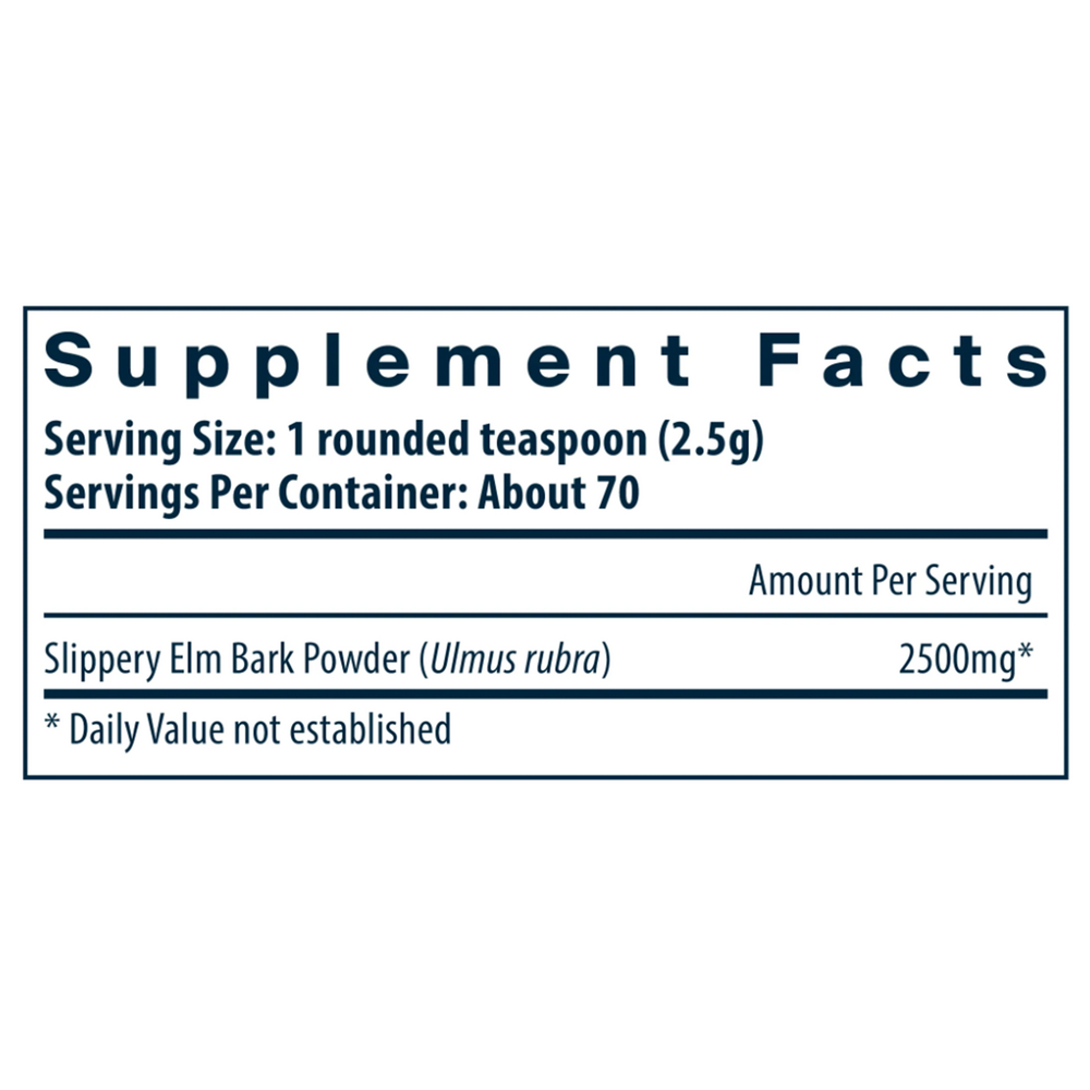 Product image for Slippery Elm Bark Powder.