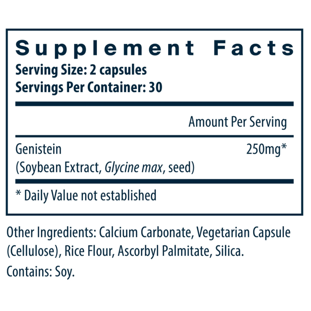 Product image for Genistein 125mg.