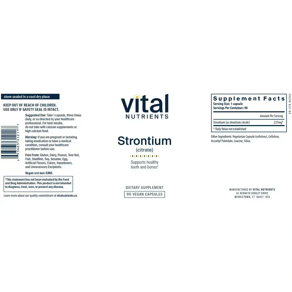 Product image for Strontium (Citrate).