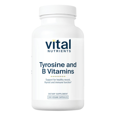 Tyrosine and B Vitamins 100 capsules Tyrosine and B Vitamins 100 capsules