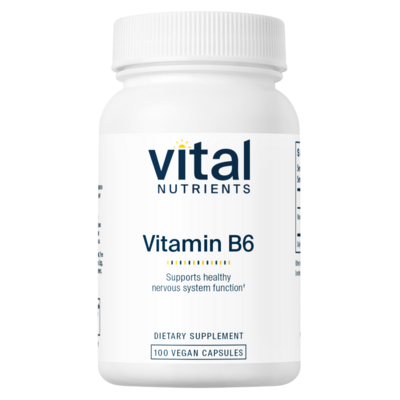Vitamin B6 100mg 100 capsules