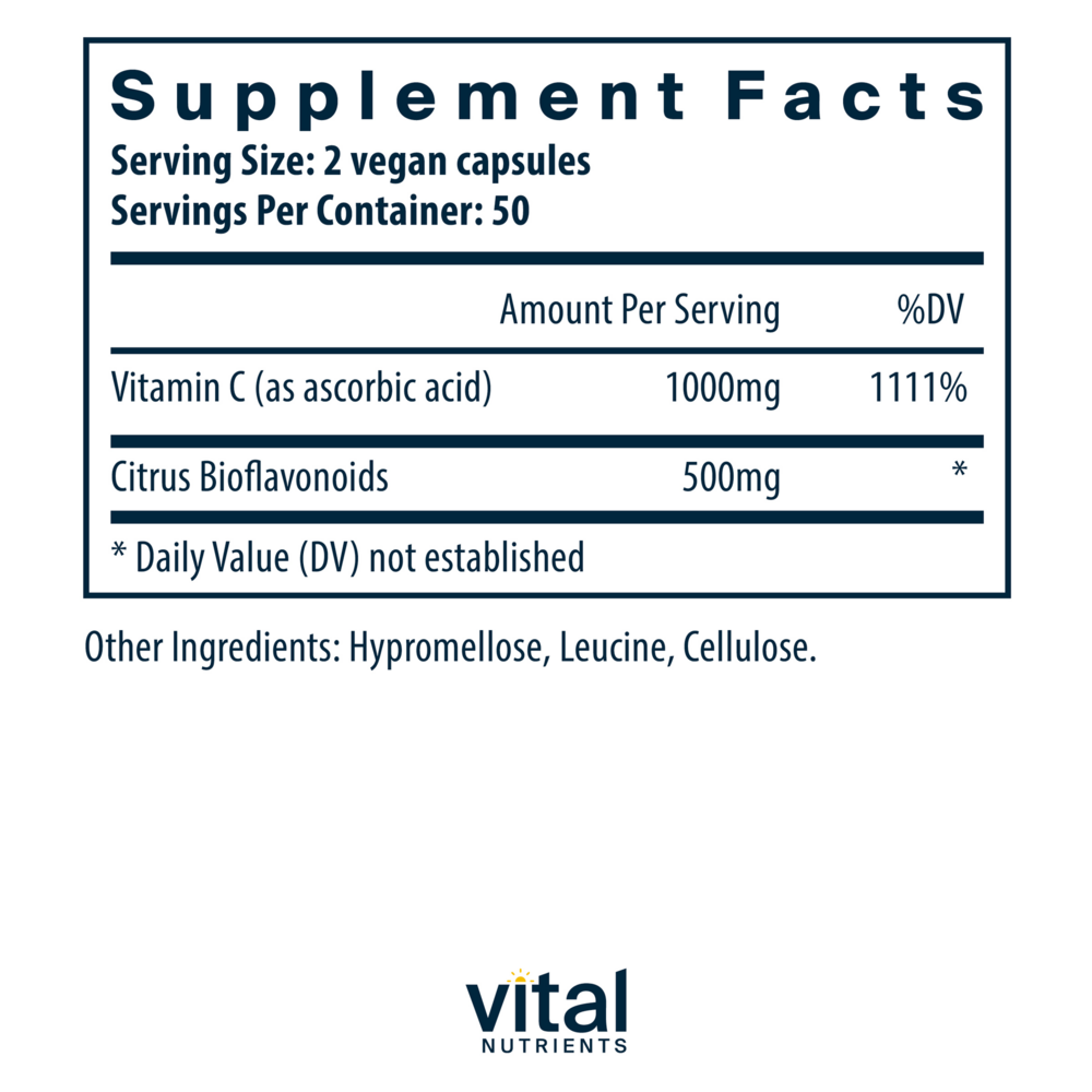 Product image for Vitamin C with Citrus Bioflavonoids.